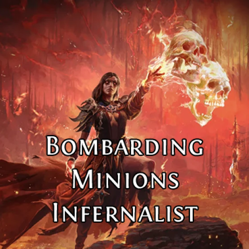 Buy Bombarding Minions Infernalist for Path of Exile