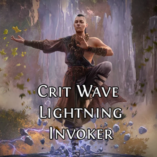 Buy Crit Wave Lightning Invoker for Path of Exile