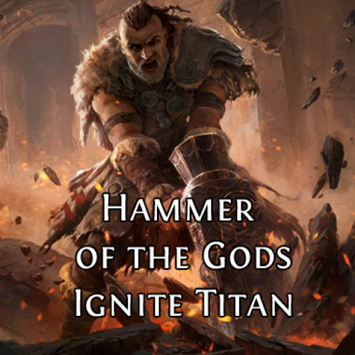 Buy Hammer of the Gods Ignite Titan for Path of Exile