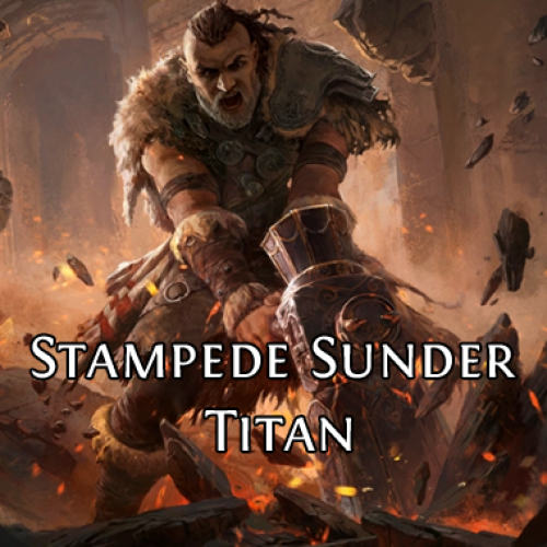 Buy Stampede Sunder Titan for Path of Exile