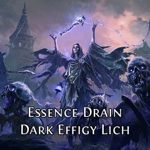 Buy Essence Drain/Dark Effigy Lich for Path of Exile