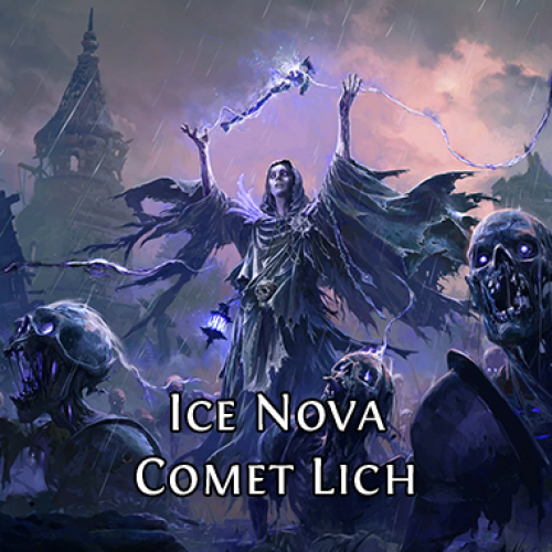 Buy Ice Nova/ Comet Lich for Path of Exile