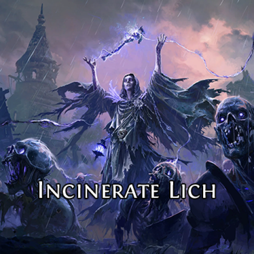 Buy Incinerate Lich for Path of Exile