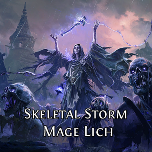 Buy Skeletal Storm Mage Lich for Path of Exile