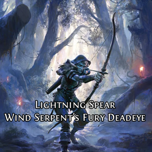 Buy Lightning Spear/Wind Serpent's Fury Deadeye for Path of Exile