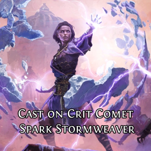 Buy Cast on Crit Comet Spark Stormweaver for Path of Exile